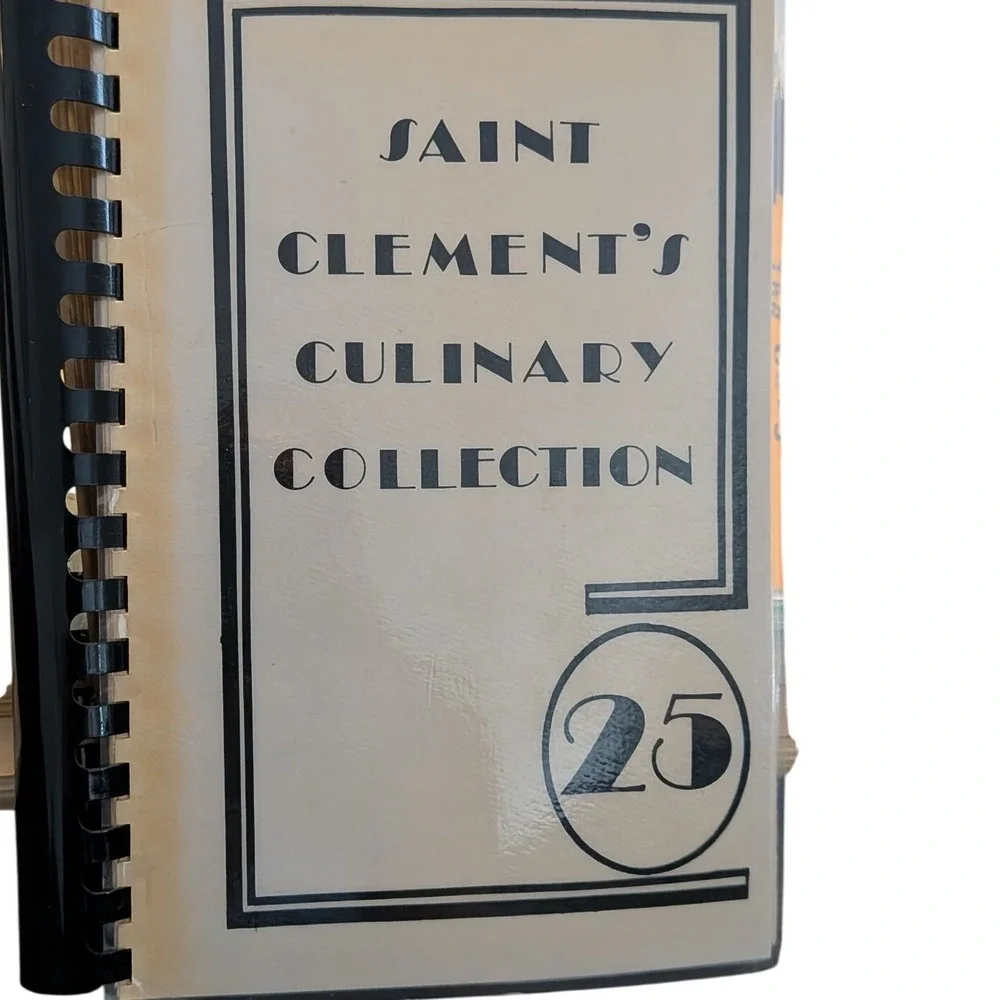 Saint Clements Michigan Culinary Collection VTG 1979 Community Cookbook Spiral